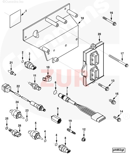 Датчик уровня влажности CGe 4955125 / 4062315 / 4062316